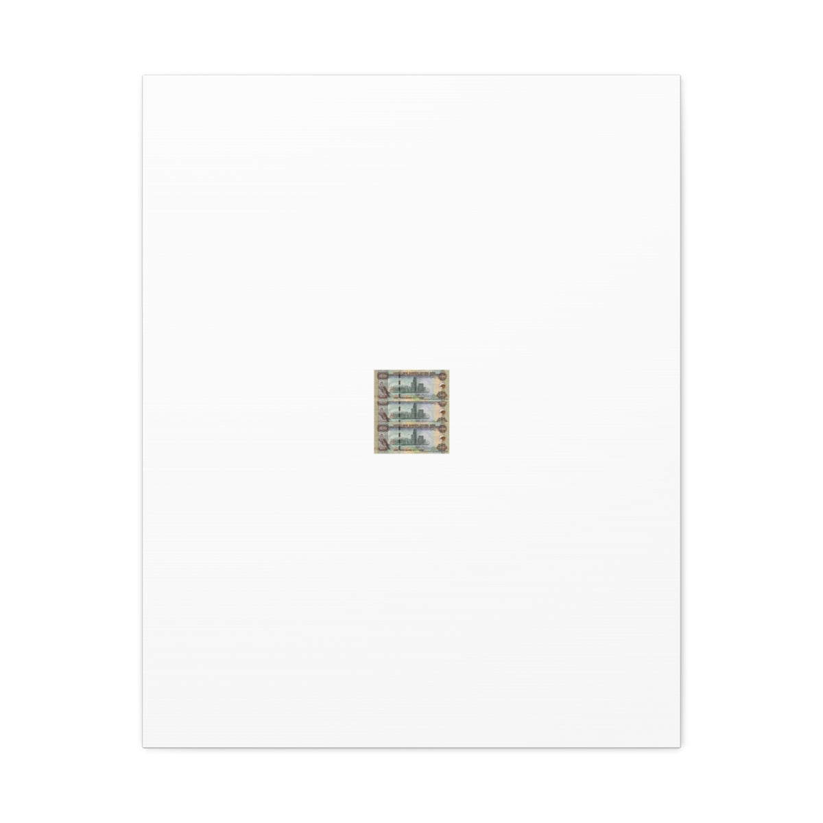 "Duplicated Dirham" (Canvas)